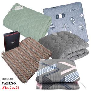 폭신폭신따뜻하게 신일 보국 까리노 전기요 전기매트 싱글 더블 킹 사이즈 거실 침대 자취방 휴대용 캠핑용