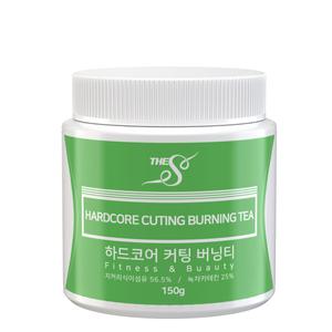 하드코어 버닝티 150g 1통/녹차 카테킨/메타그린/칼로리 컷팅제/레몬밤/콜라겐/L 엘 카르니틴/