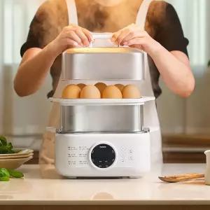 휴빅 계란 찜기 삶는기계 스팀 에그 쿠커 스텐 고구마찜기 호빵기계