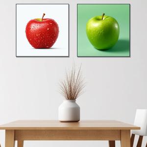 돈들어오는 액자 풋 사과 그림 풍수 지리 인테리어