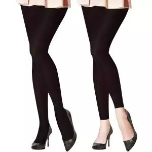 히트핏 양모 융 레깅스 타이즈 유발 무발 스타킹 겨울 보온