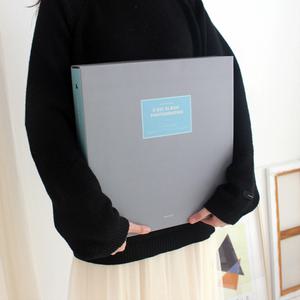 비팬시 그랑데 바인더 사진 앨범 [대형 포토북 포켓식 접착식 웨딩 성장 아기 초음파 스크랩북]