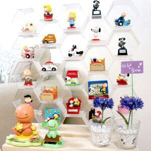 [기타]투명 아크릴 케이스 허니콤보 10p 세트/피규어/소품