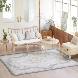 [하프클럽/]23년S/S  워셔블 코튼 자카드카페트 4종세트 점보특대형