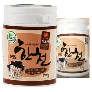 한천가루 한천분말 100g 업소용 파우더 묵 우뭇가사리 곤약 젤리 푸딩 만들기 요리 재료