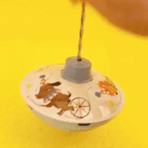 아트 메탈팽이 - 동물원/장난감/팽이/어린이/완구/팽이치기/스핀/아동/유아/유아동/놀이/아이들/키즈