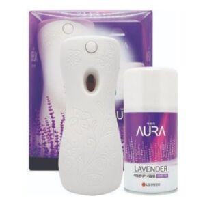 자동분사기 세트 라벤더향 라벤더 실내방향제 자동 차방향 향기 분사기세트