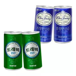 탄산수 190ml 트레비 씨그램 초정탄산수 350ml 토닉워터 캐나다드라이