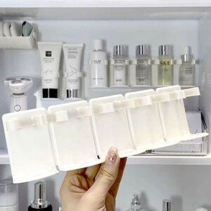 [알티피아]화장품 욕실 부착식 정리 메니큐어 홀더 부타공 화장