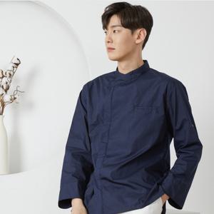 3색 1개 하프 크로스넥 조리복 위생복 조리사복 유니폼 셰프복 주방가운 주방복