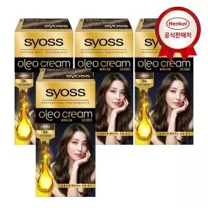 갤러리아 사이오스 올레오크림 새치염색약 3-A 노블애쉬 x 4개