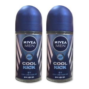니베아 맨 쿨킥 롤온 데오드란트 50ml x2개