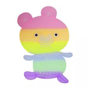 (특대_40CM 반짝이 곰) 특대형 푸시팝 버블 (40cm) /푸쉬팝/뽁뽁이/푸시팝잇/어린이팝잇/키즈용팝잇/실리콘