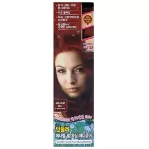 헤어 왁스 매니큐어 자연 성분 스타일링 제품 레드 (WFHYIWM)