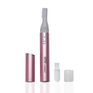 Tongletech 미니 회전식 레이디 면도기 전기 비키니 얼굴 정밀 트리머 눈썹 키트 겨드랑이 다리 바디 헤어 리무버(배터리 작동) ...