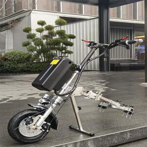 휠체어 차 견인 킥보드 헤드 동력 보조 바퀴 트레일러