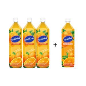광동 썬키스트 오렌지 1.5L + 감귤 1.5L 간식 총 4개