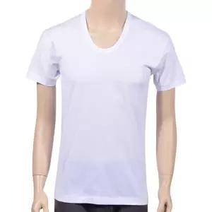 BYC 남성 항균소취 순면 빅사이즈 반팔런닝 백색 110사이즈 위생