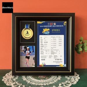 메달 액자 수집 훈장 거치대 6개 12칸 전시대 LAKE N매달보관함 수집함 메달보관함