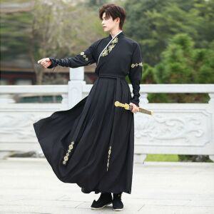 의상 조선시대 무사복 블랙 코스튬 할로윈 s 졸업사진 전통 검객 무협 남성 옷 사극 무사