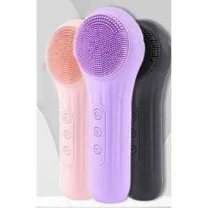 실리콘 진동 클렌저 모공 클리너 페이셜 여성용 딥 세안 브러시