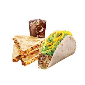[타코벨] 퀘사디아+클래식타코