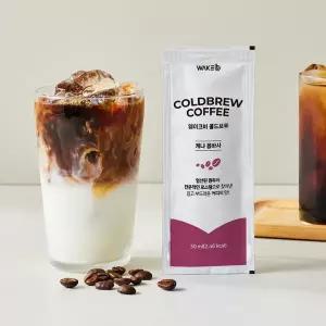 [웨이크비] 콜드브루 원액 케냐 액상 더치 커피 30ml, 40T