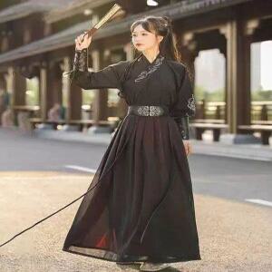 호위 무사 옷 검객 코스프레 한복 무협의상 고대 의상 촬영 할로윈 무대 사극의상 복장