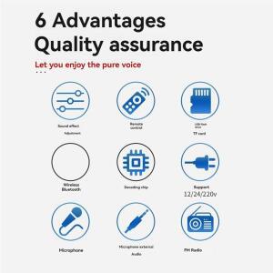 적합한 220V 12V 디지털 블루투스 앰프 보드 서브우퍼 듀얼 마이크 노래방 스피커 홈 시어터 DIY 100W