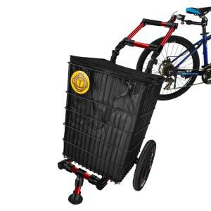 자전거트레일러 카트 바이크 캠핑 평판 선반 짐수레 전기자전거 바구니 카고 킥보드가방
