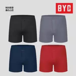 BYC 스포츠 트렁크팬티 에어로쿨 폴리스판 빅사이즈 1매입 MPI2304