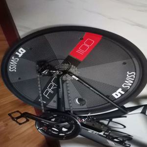 픽시 로드 자전거 디스크 휠 커버 61cm 700C 바퀴 카본 1세트 2장