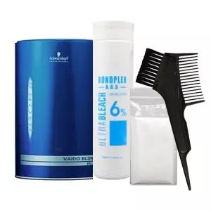 슈바츠코프 이고라 탈색약450g+본드플렉스 A.B.S산화제+염색도구