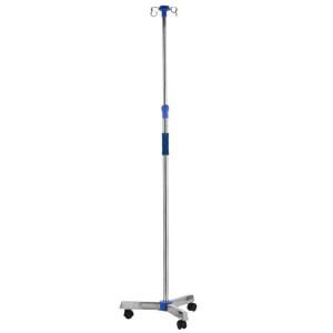 링거대 링겔대 폴대 내과 수액거치대 블루 화이트 수액대 병실 일반봉 무쇠삼각2