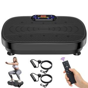 KEMLDIVS 진동판 운동기, 림프 배액을 위한 블루투스 진동판 기계, 여성 남성 전신 체중 감량을 위한 진동 플랫폼