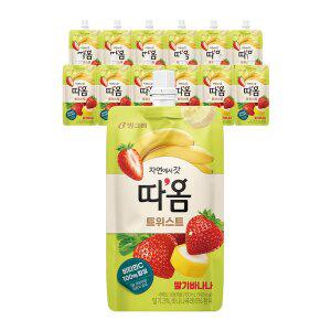 [빙그레] 따옴 트위스트 딸기 바나나 아이스크림 12개