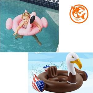 디자인 아기 수영 물놀이 여름 플라밍고 보행기 독수리 튜브 유아용