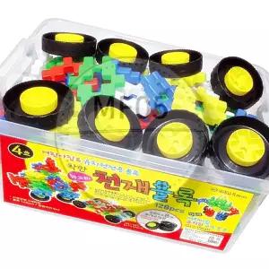 MF05 뉴꼬마천재블록 128피스 유아블록 어린이집장난감