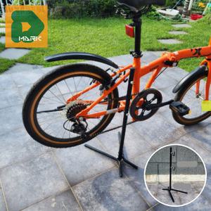 바이크거치대 킥보드 유모차 홀더 댐퍼 용품 배달 라이더 케이스 주차 전동 레일 거치대 자전거 휴대용 벽