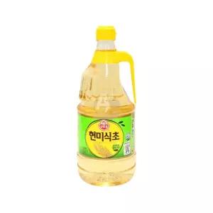 오뚜기 현미식초 1.8L 발효식초 조미료 식초/요리식초/발효식초/조미료/조리/가정용/업소용/대용량