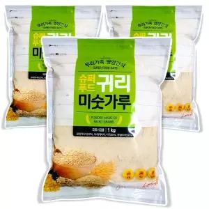 슈퍼푸드 귀리 미숫가루 선식 1kg x 3개