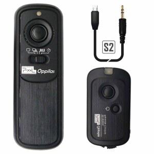 픽셀 RW-221 S2 DSLR 무선 셔터 출시 소니 카메라 A7 II A7R A7RII A7S A5000 A5100 A6000 A6300 A6500 A6600용 유선 타이머 리모컨 명령어