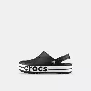 [크록스]키즈 바야밴드 클로그 아동 주니어 슬리퍼 샌들 블랙 207019-001