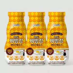 팔도 팔도 비빔장 버터간장소스 200g 만능소스 3개