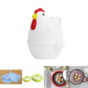 전자레인지용 에그스티머 미니 삶은 계란찜기/전기가열기/계란찜/전기멀티쿠커/계란/달걀/에그메이커