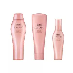 시세이도 에어리플로우 샴푸 250ml 트리트먼트 250ml 리파이닝 플루이드 125ml 세트 SET 부시시한 모발용 곱슬모