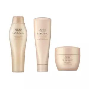 시세이도 아쿠아인텐시브 샴푸 250ml 트리트먼트 250ml 마스크 200ml 세트 손상 모발용