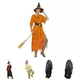 오렌지마녀 성인의상/코스프레의상/파티복/코스튬/할로윈의상/할로윈코스튬/파티수염