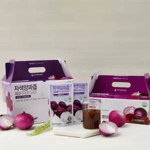 무안 황토 자색 양파즙 100ml 90포 통양파 추출 건강음료 퀘르세틴 안토시아닌 폴리페놀
