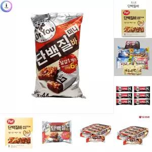 닥터유 단백질바 미니 약 44개입/등산/에너지바/프로틴/프로틴바/탕비실/간식/가정용/간단/식사/대용/바형